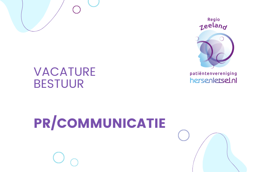 Vacature bestuursfunctie Pr- en communicatie (M/V)