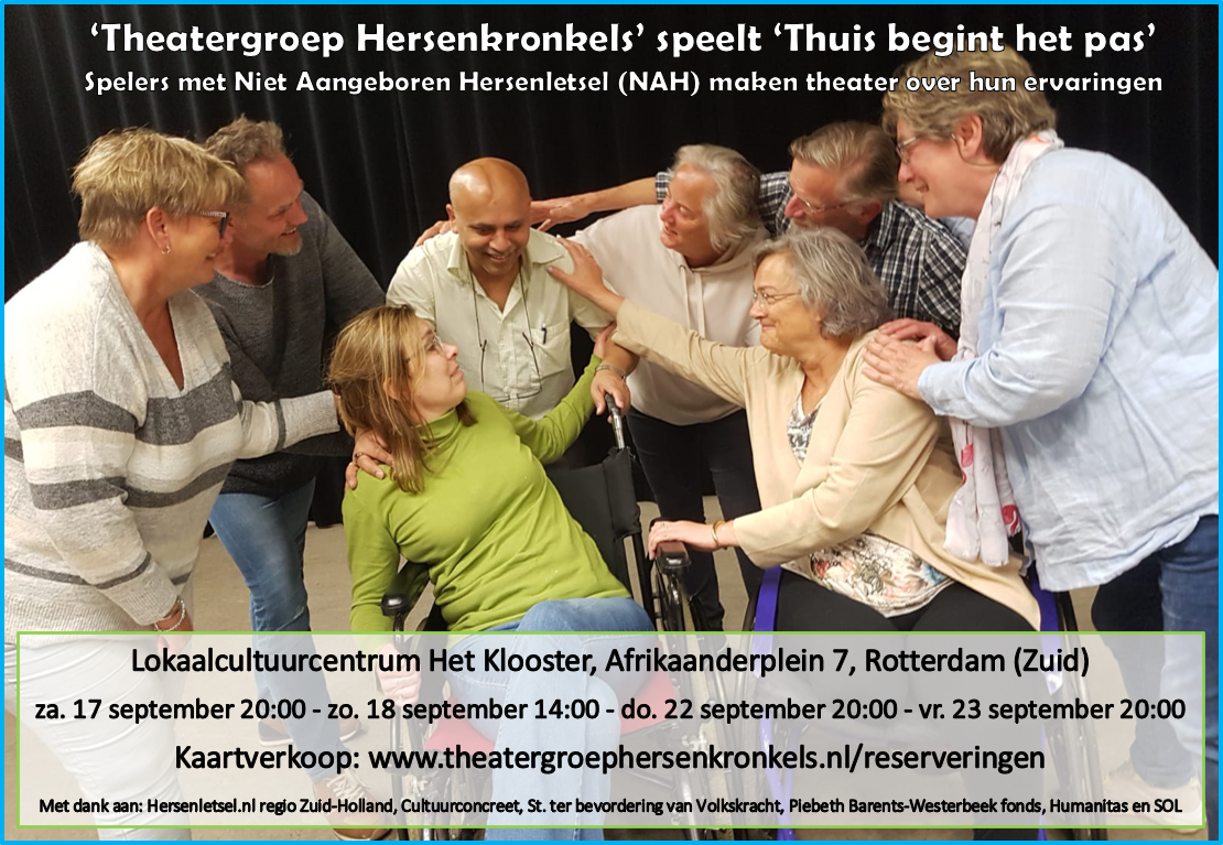 Rotterdam: Aankondiging voorstellingen theatergroep Hersenkronkels