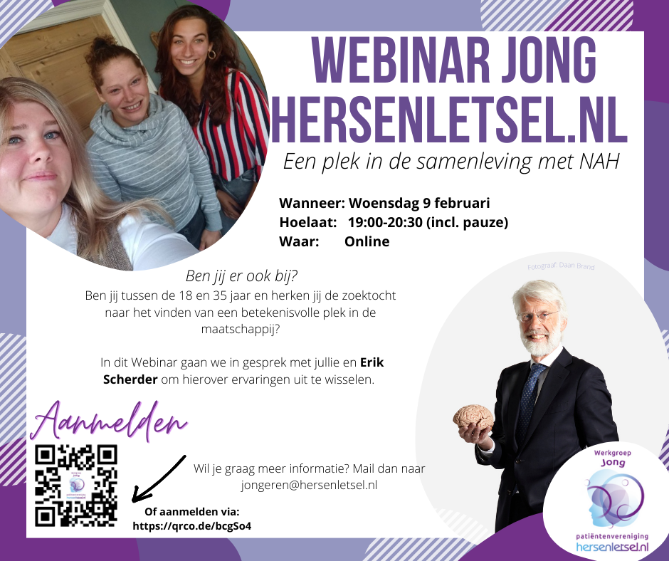 Webinar voor jongeren met NAH op 9 februari 2022