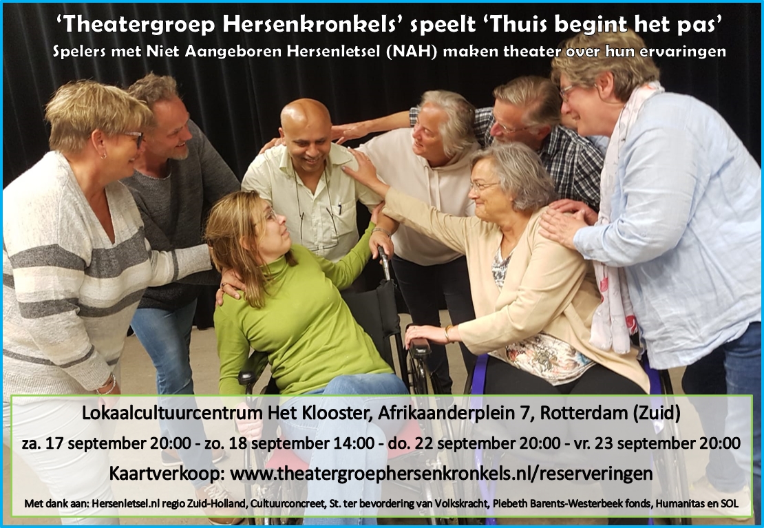 Gezellig een middag of avondje uit naar theatergroep Hersenkronkels!