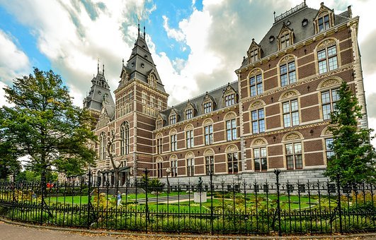 Rijksmuseum te Amsterdam: Museumzalen 17e en 19e eeuw