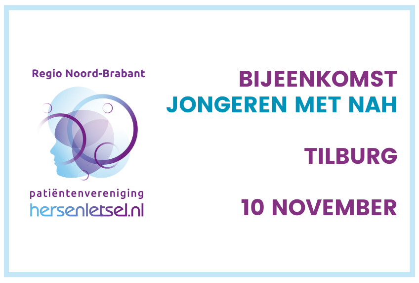 Informatiebijeenkomst NAH Jongeren – Tilburg