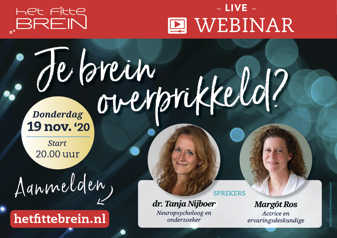 19 november 2020: Webinar over Prikkels!