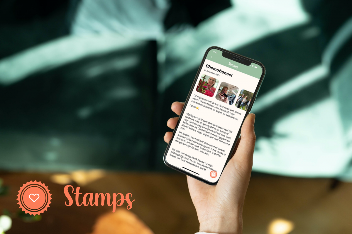 Stamps | Gratis app voor communicatie met dierbaren als je hersenletsel hebt