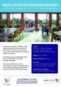 Extra lotgenotengroep op 22 oktober in het Tuinhuis Koudekerke