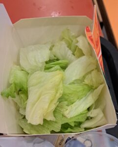 Medische assistentie op het vliegveld, de salade