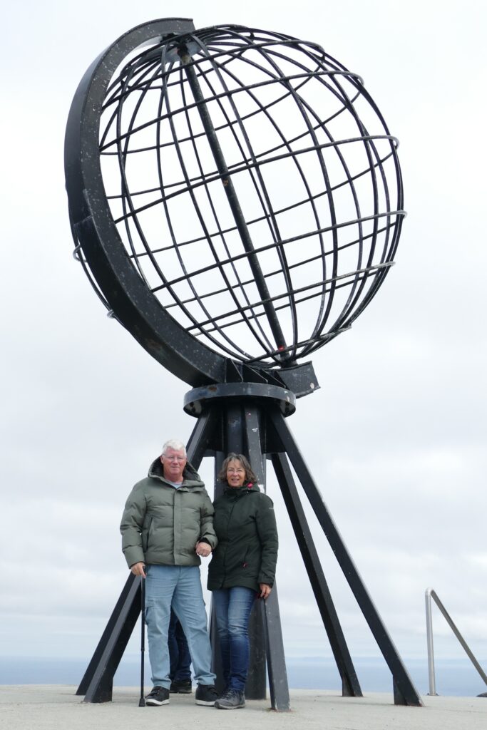 Carla en Martin op reis naar de Noordkaap